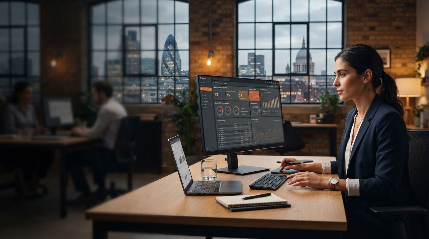 Eriswell dashboard preview showing real-time risk analysis and capital allocation charts